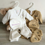 Tenue en Maille / Laine 4pcs Personnalisée