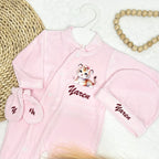 Coffret Pyjama Velours 3pcs Personnalisé