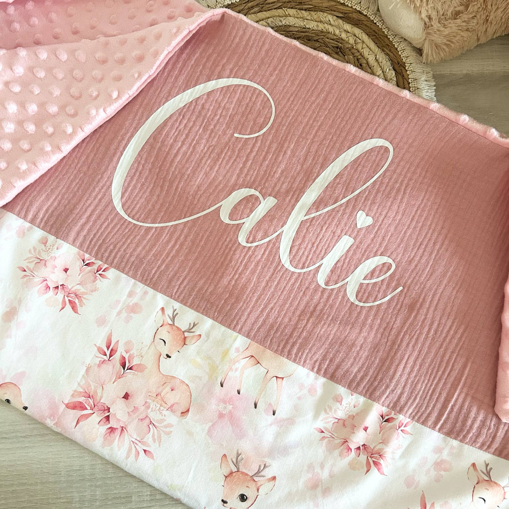 Couverture Gaze et Motif Personnalisée