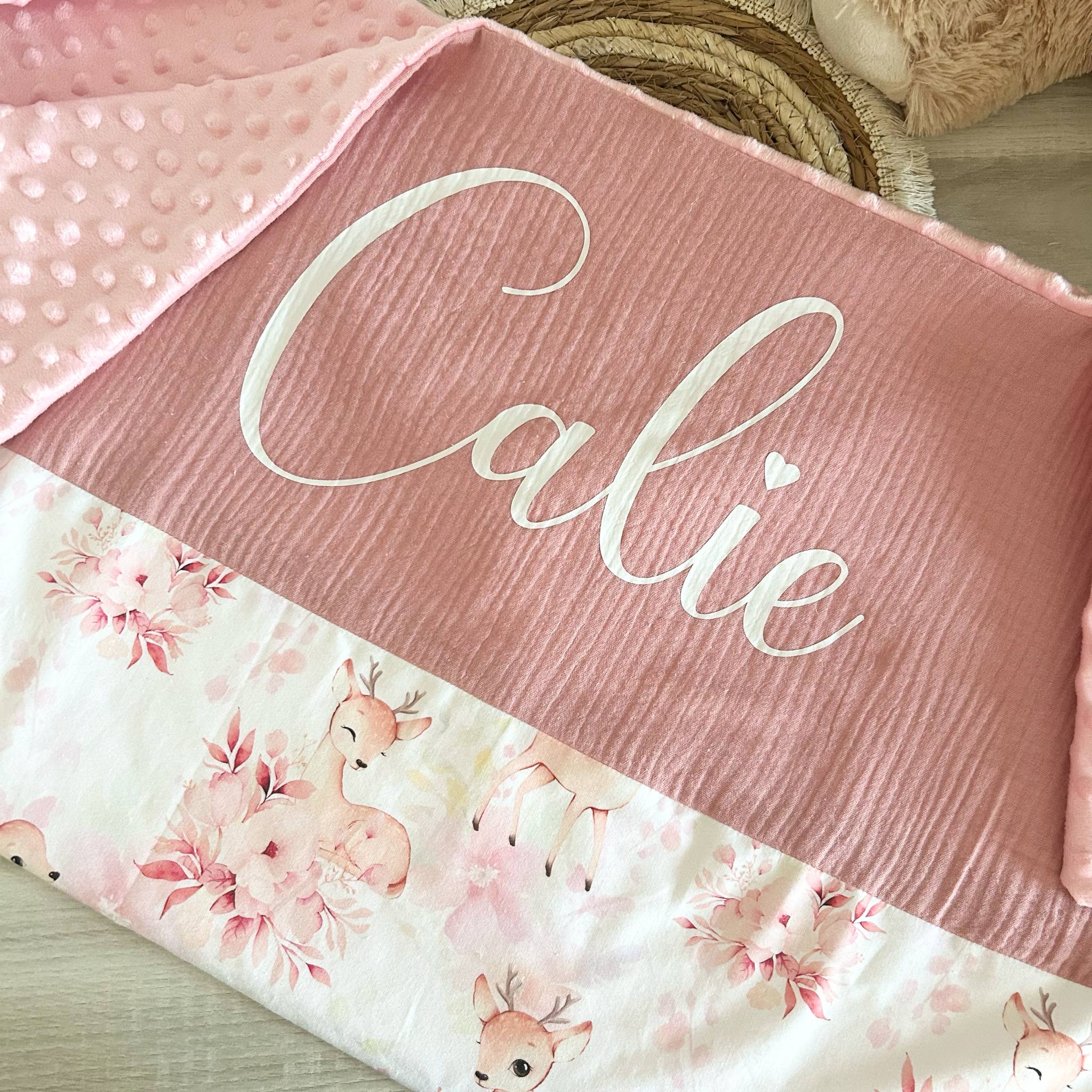 Couverture Gaze et Motif Personnalisée