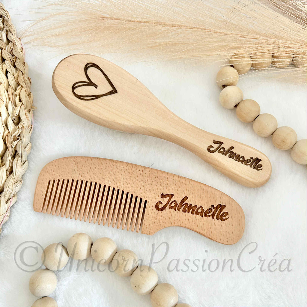 Coffret Brosse & Peigne Personnalisé