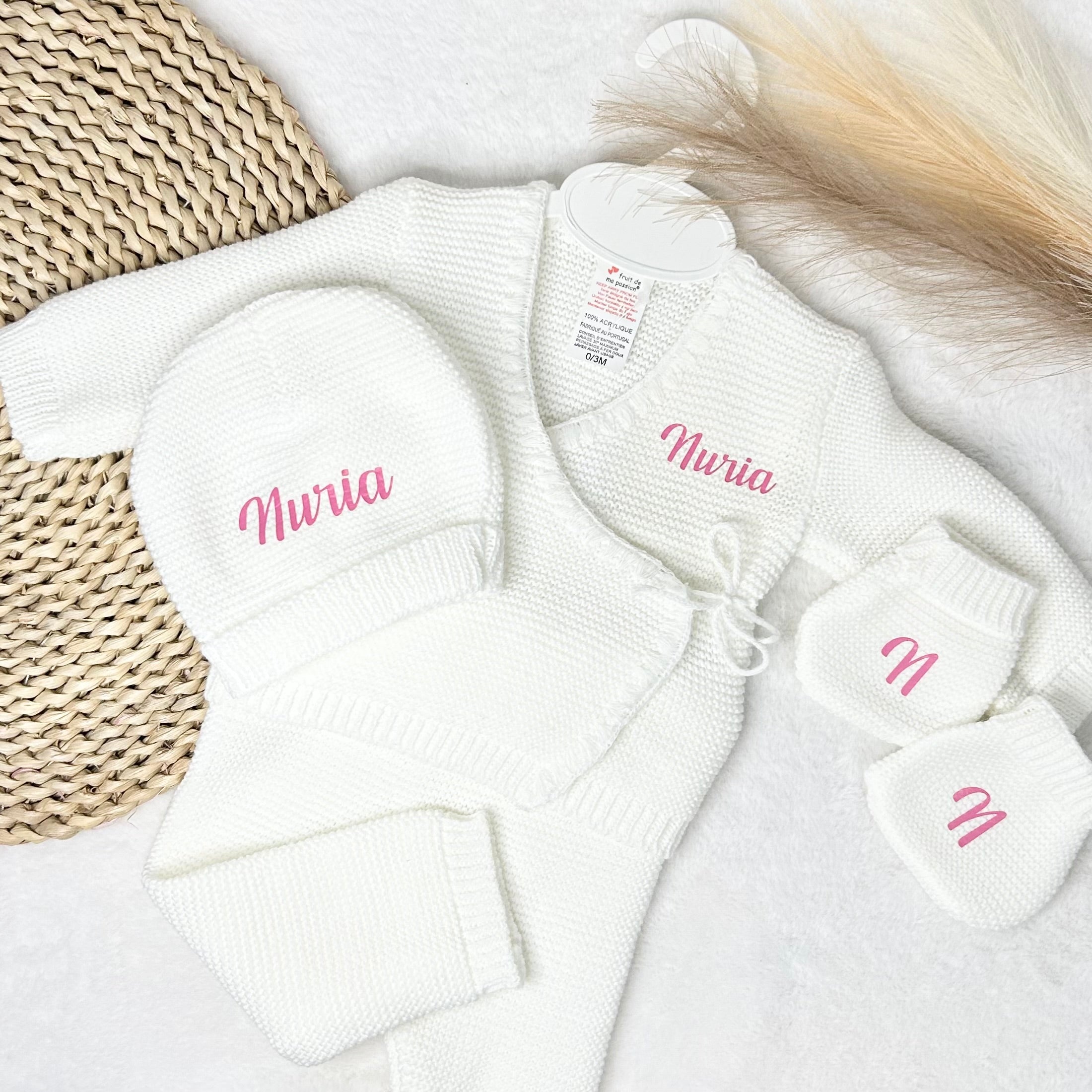 Tenue 4pcs - Maille (6 couleurs)