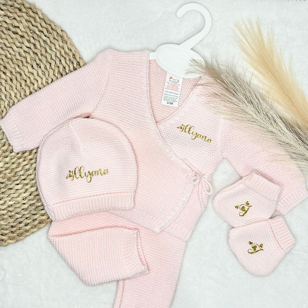 Tenue 4pcs - Maille (6 couleurs)