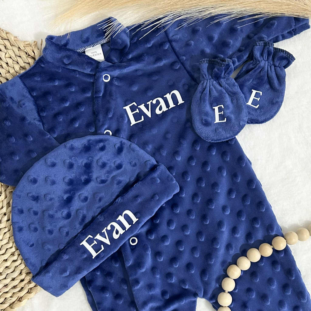 Coffret Pyjama Minky 3pcs Personnalisé