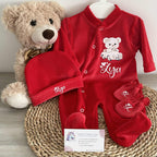 Coffret Pyjama Velours 3pcs Personnalisé