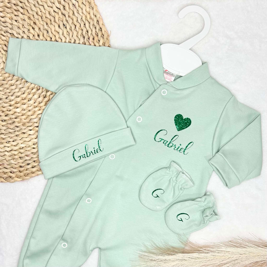 Tenue 3pcs - Coton (11 couleurs)