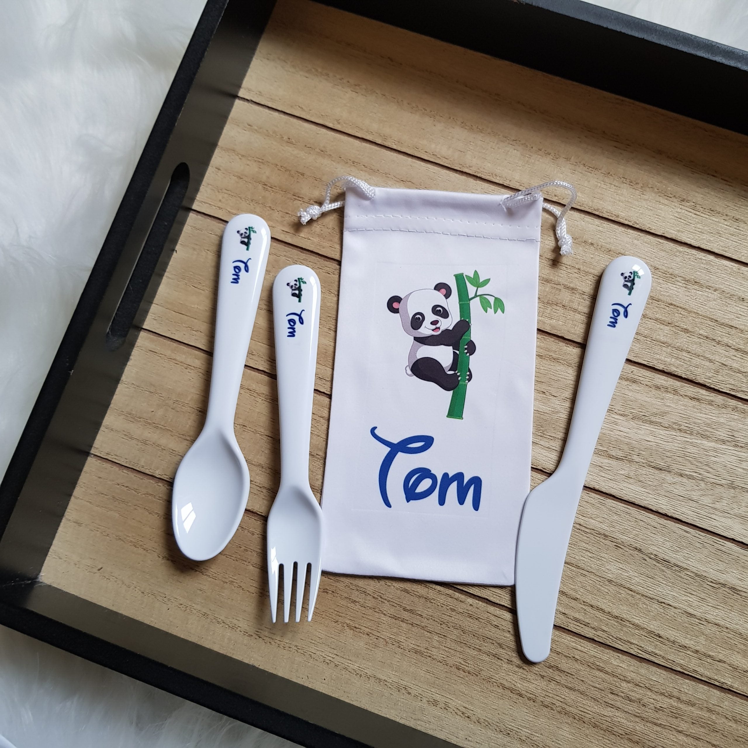 Couverts en Plastique Personnalisé