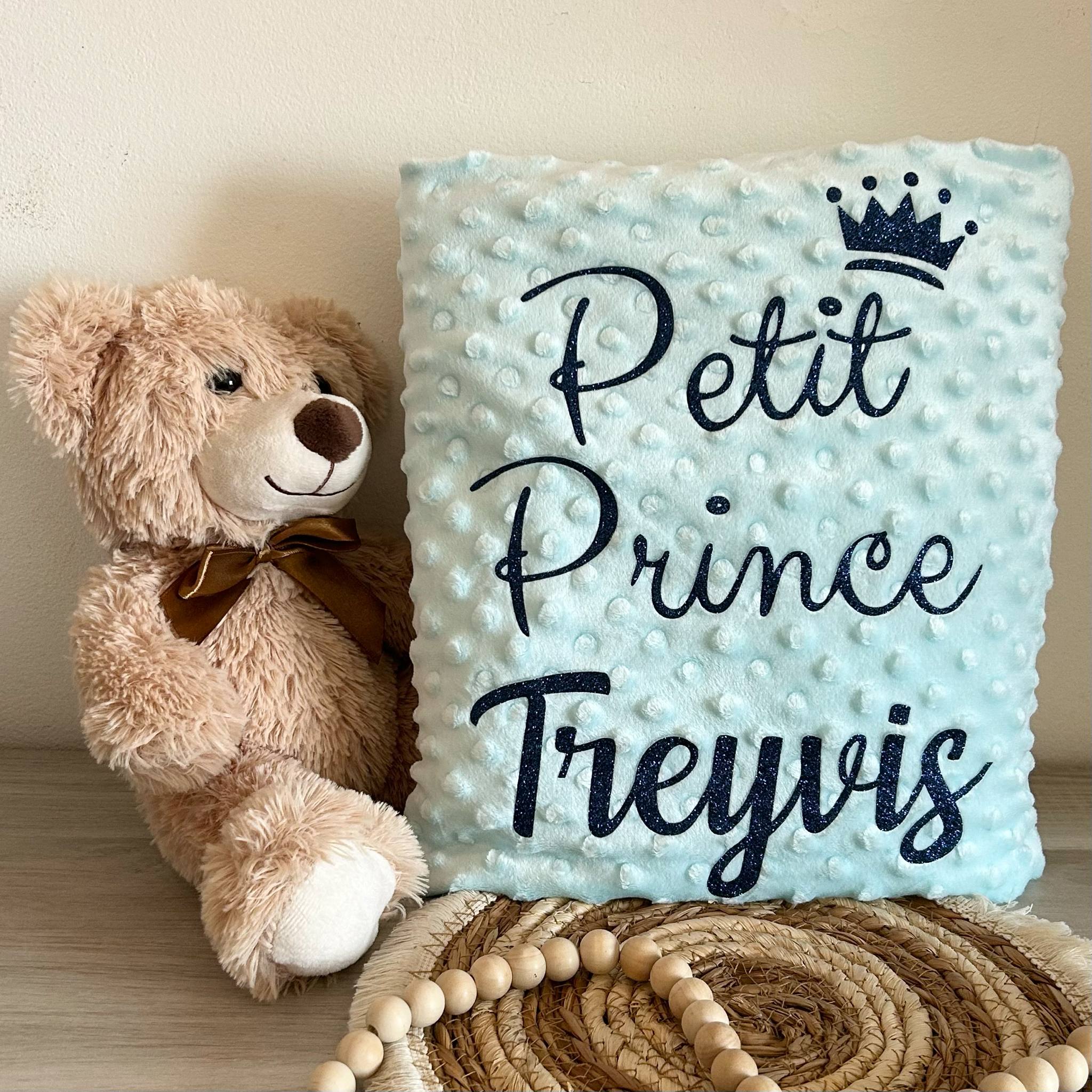 Couverture Minky Personnalisée