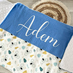 Couverture Gaze et Motif Personnalisée