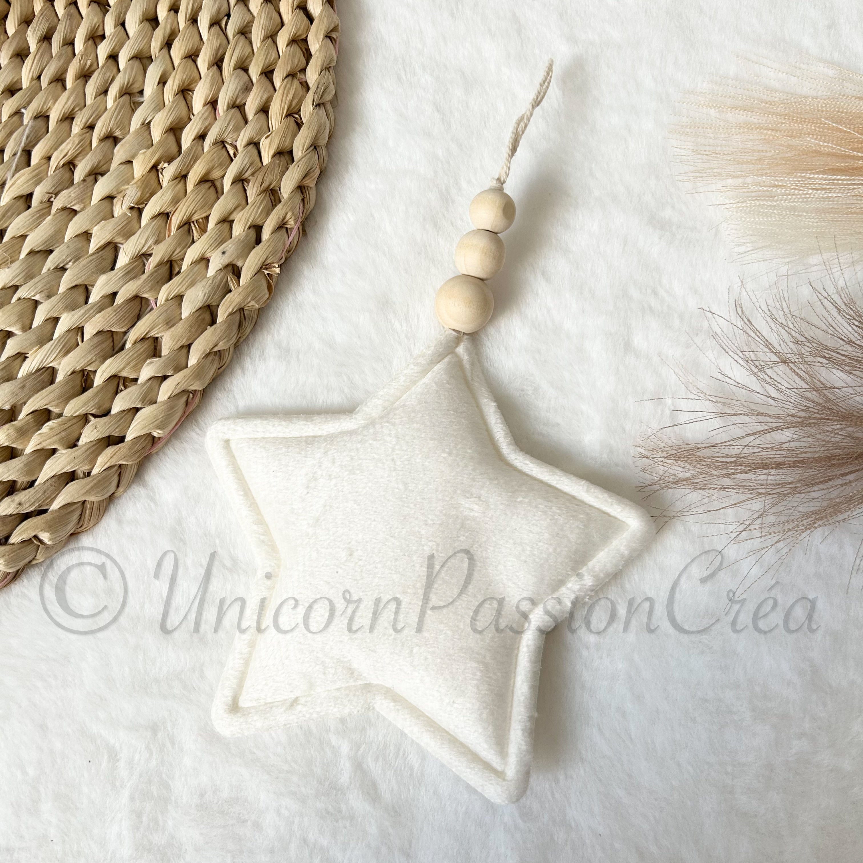 Etoile de Noël Personnalisée