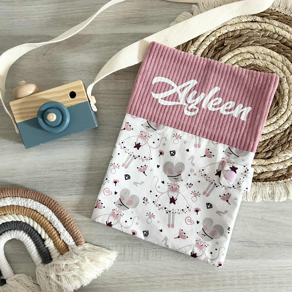 Carnet de Santé Côtelé et Motif Personnalisé