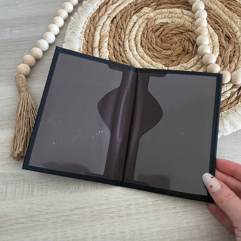 Passeport en Cuir Personnalisé