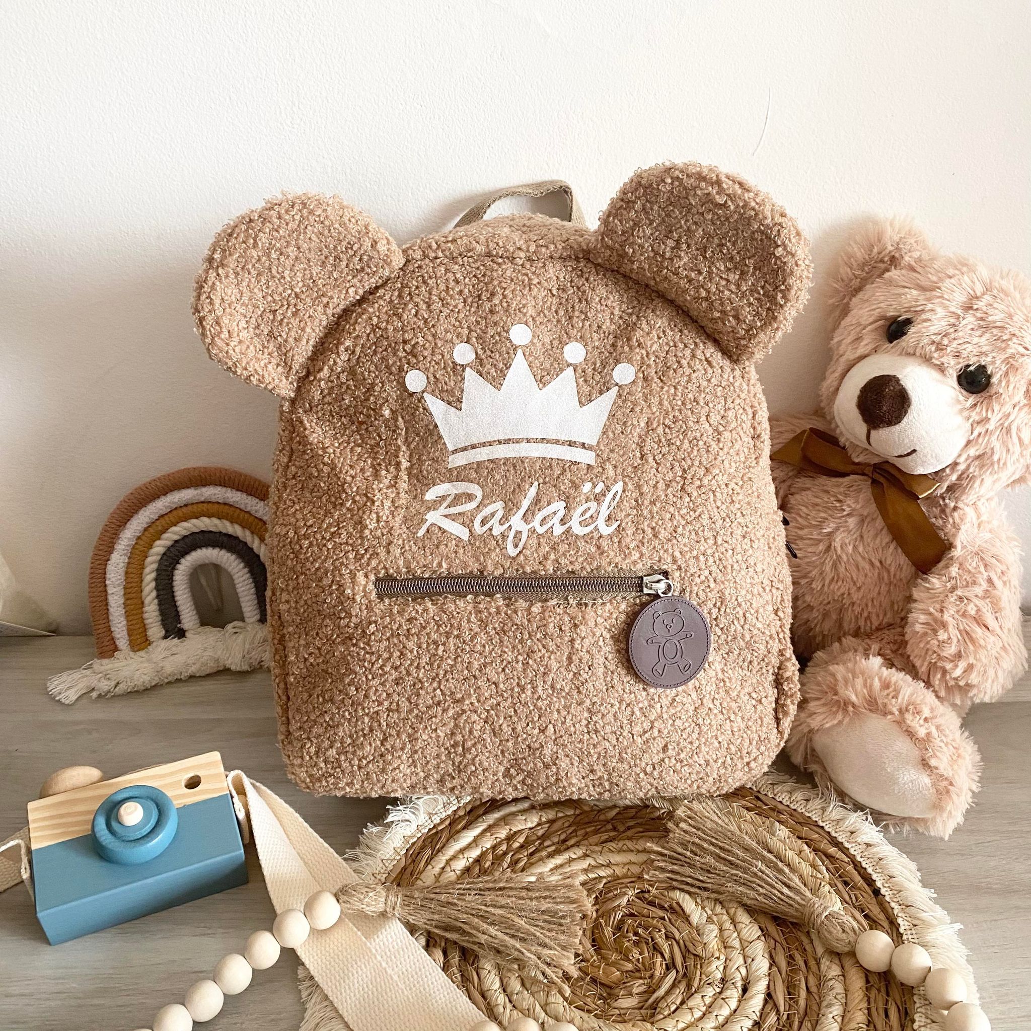 Sac à Dos Ours Moumoute Personnalisé