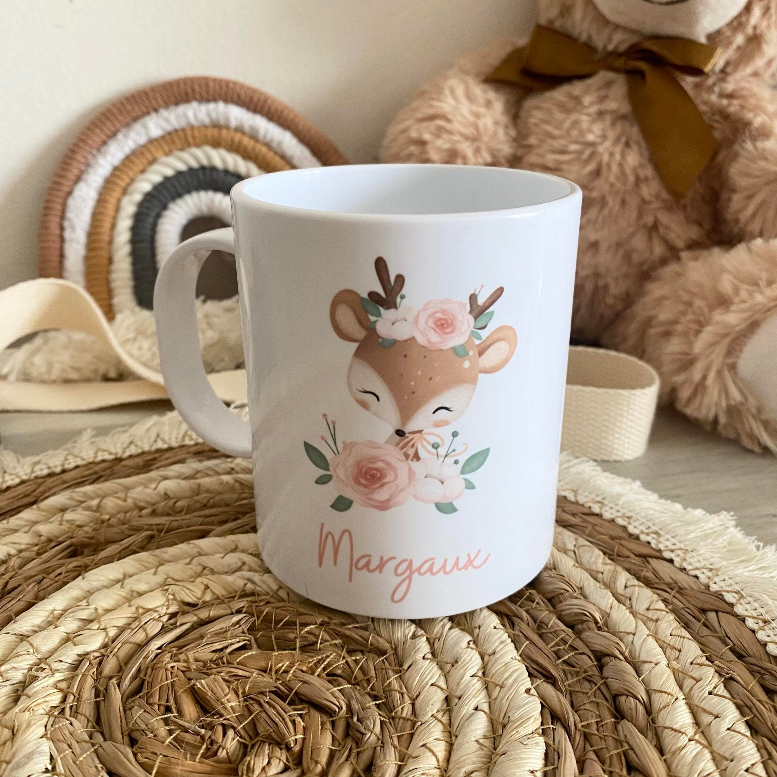 Personnalisez Votre Grande Tasse en Plastique (Plusieurs Motifs)