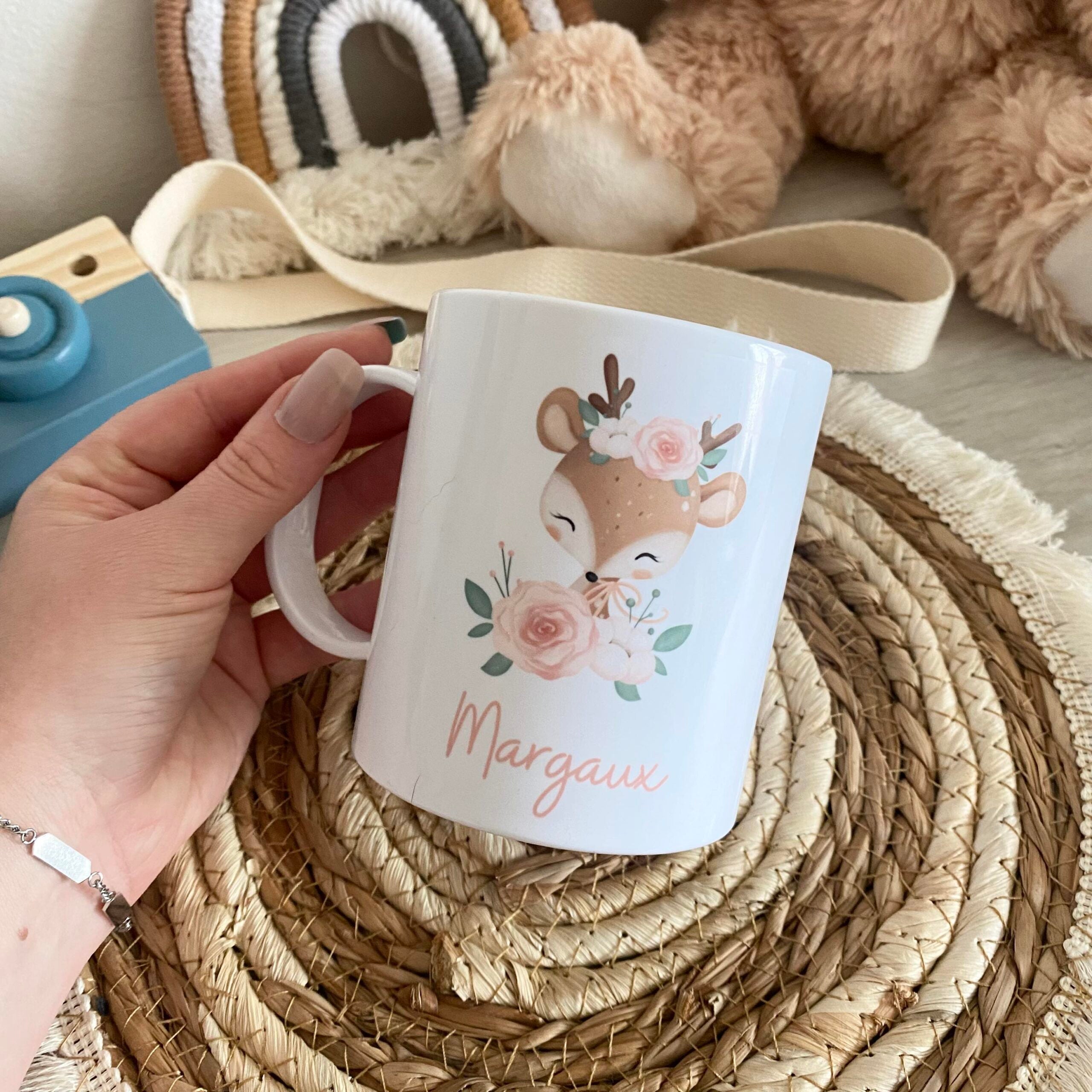 Grande Tasse en Plastique Personnalisée