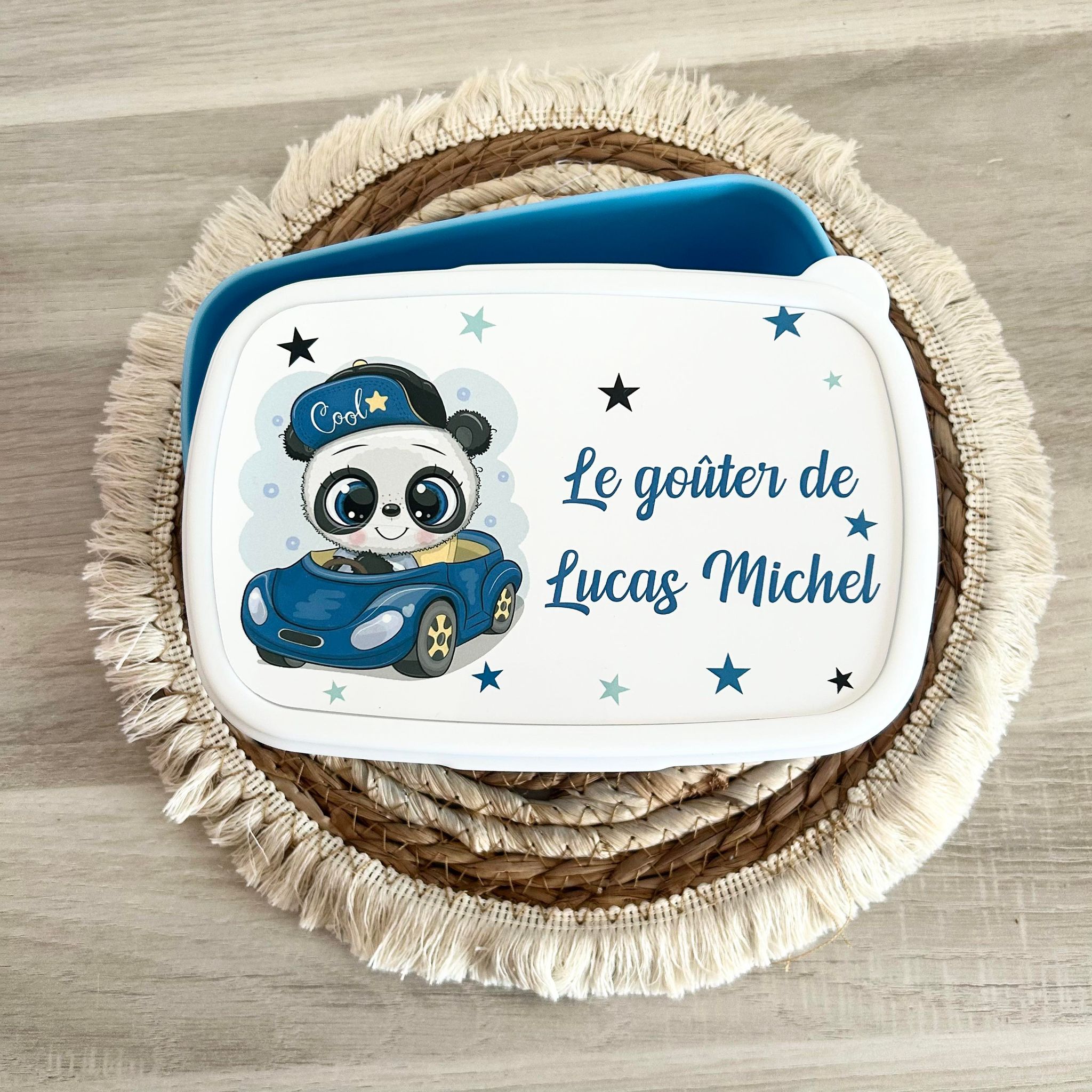 Boîte à Goûter Personnalisée