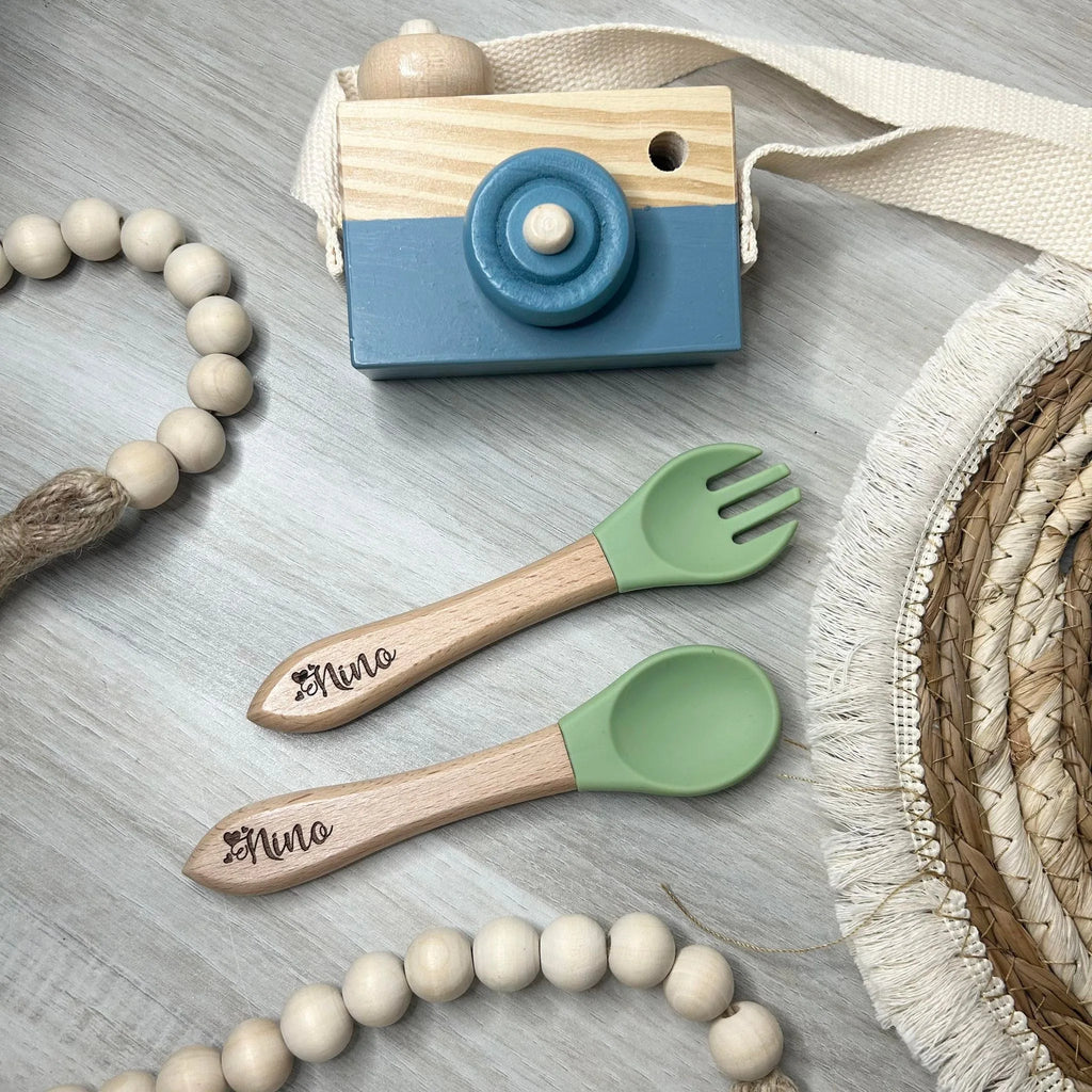 Couverts en Bois Personnalisé