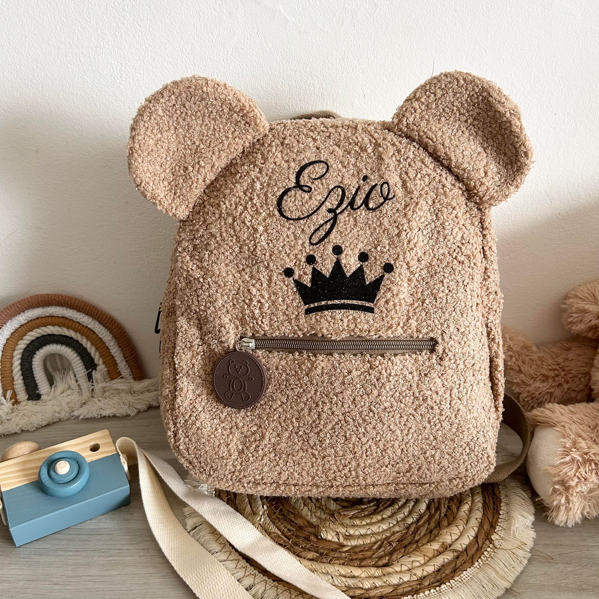 Sac à Dos Ours Moumoute Personnalisé