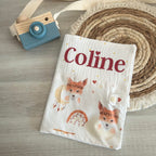 Carnet de Santé Gaze de Coton et Motif Personnalisé