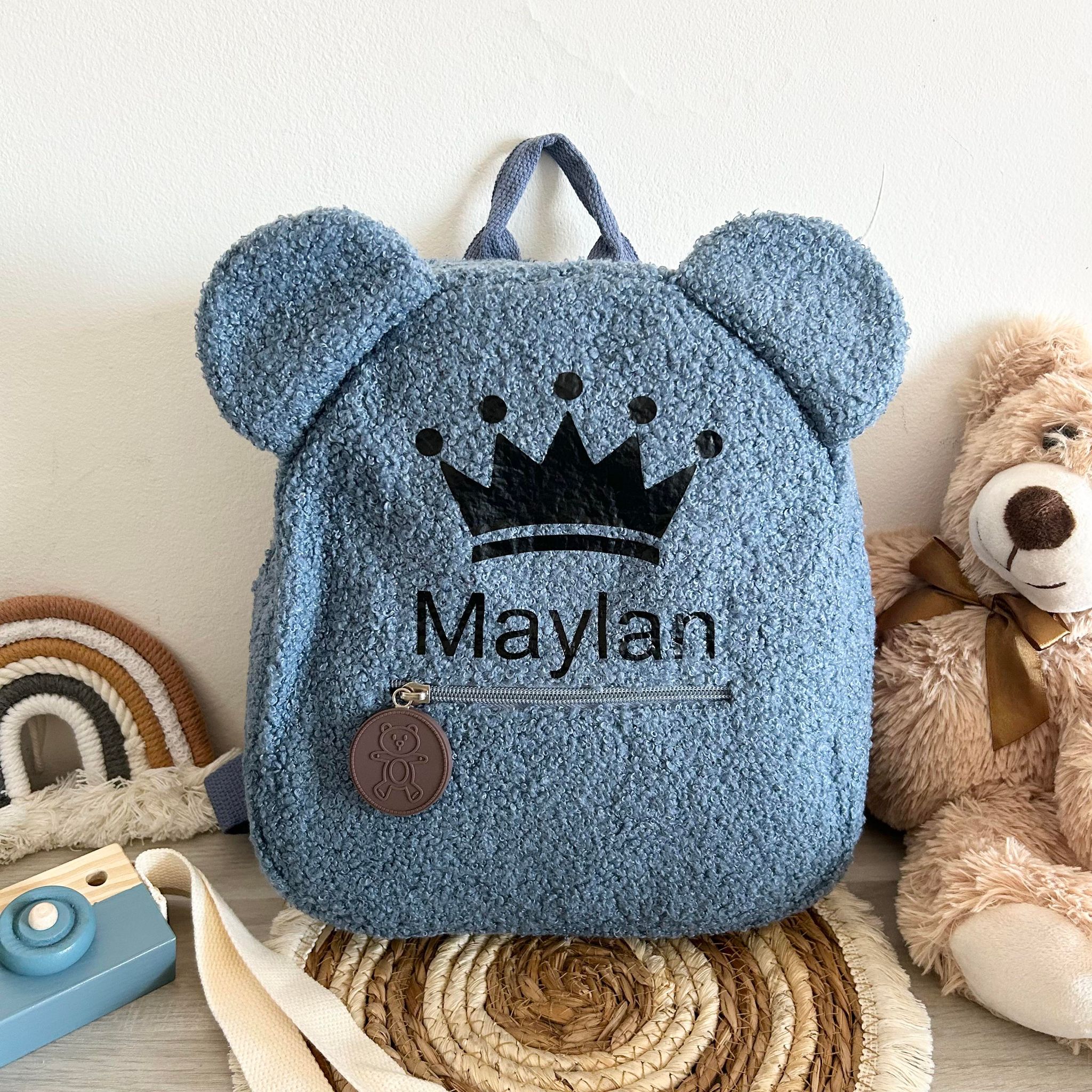 Sac à Dos Ours Moumoute Personnalisé