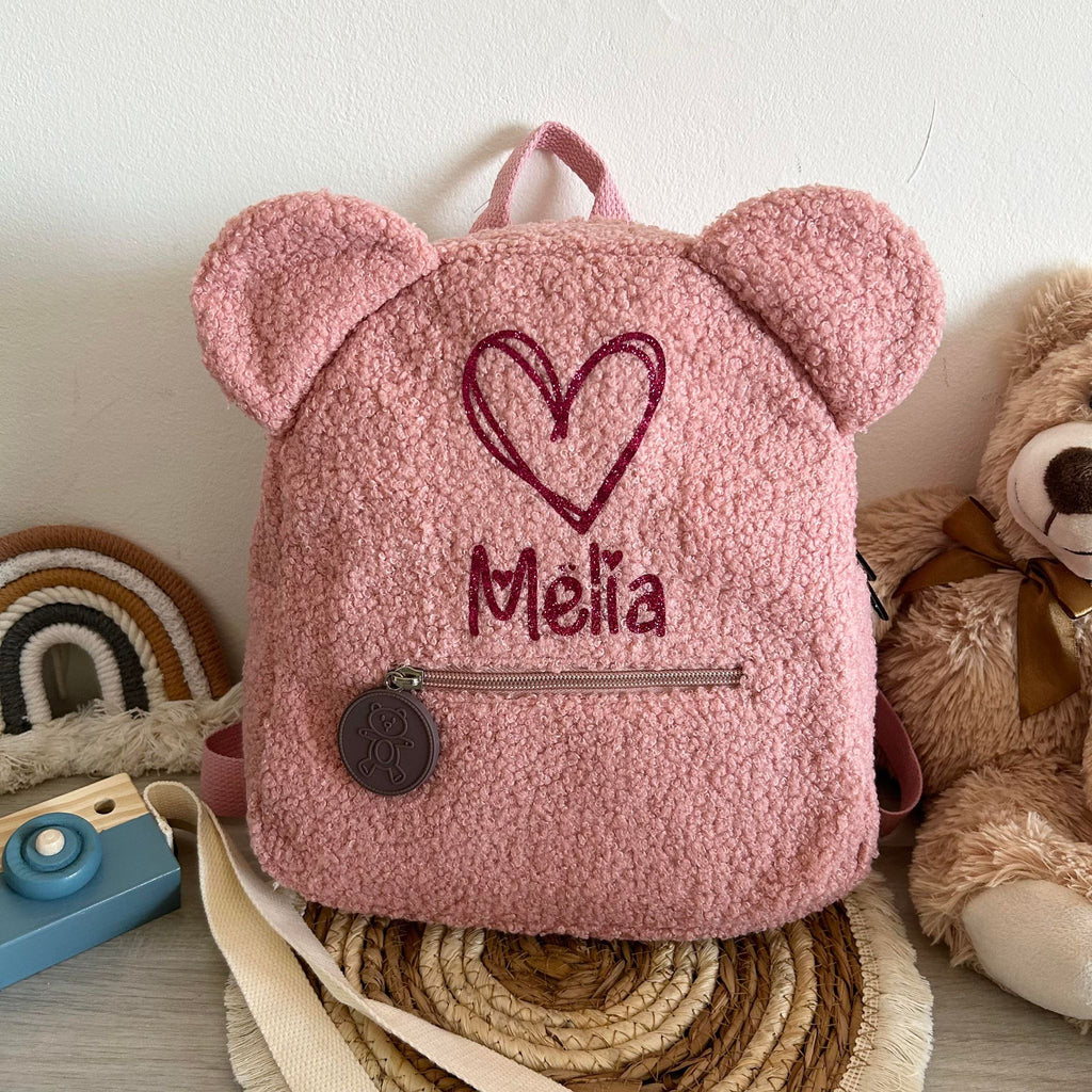 Sac à Dos Ours Moumoute Personnalisé