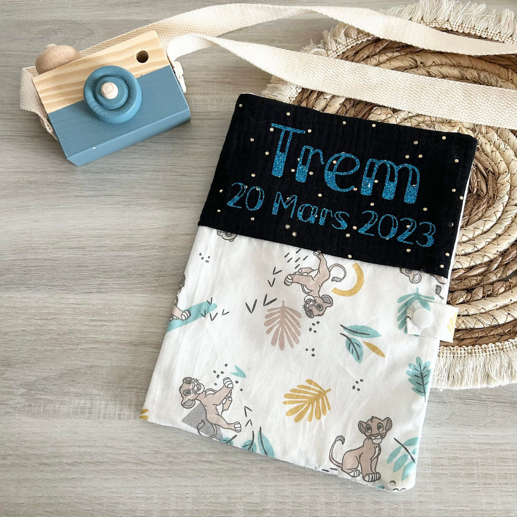 Carnet de Santé Gaze de Coton et Motif Personnalisé