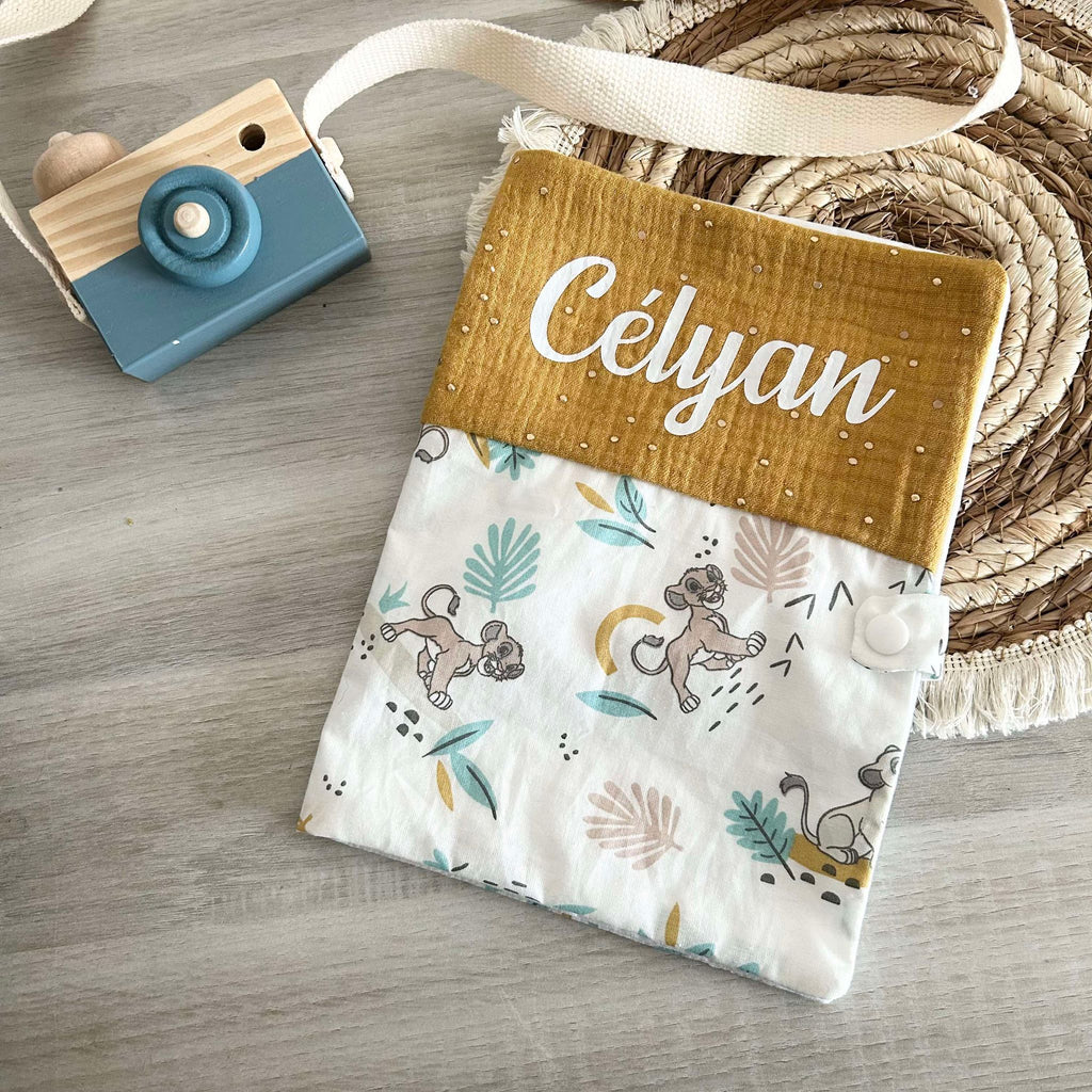 Carnet de Santé Gaze de Coton et Motif Personnalisé