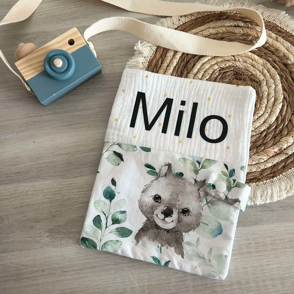 Carnet de Santé Gaze de Coton et Motif Personnalisé