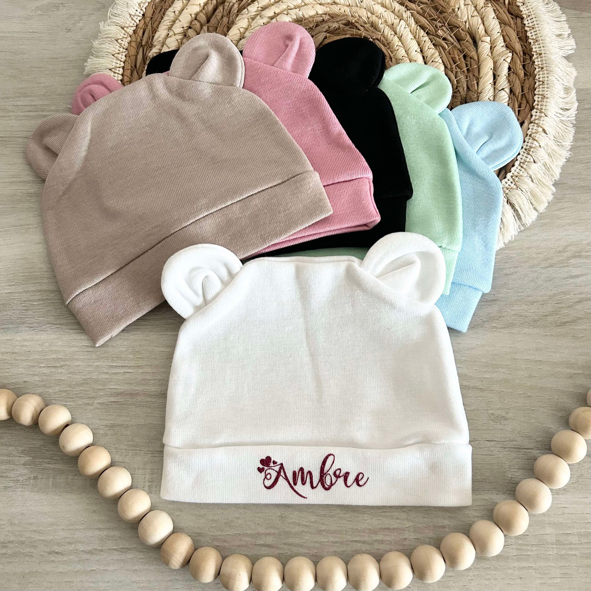 Personnalisez Votre Bonnet en Tissu (Plusieurs Couleurs)