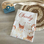 Carnet de Santé Gaze de Coton et Motif Personnalisé