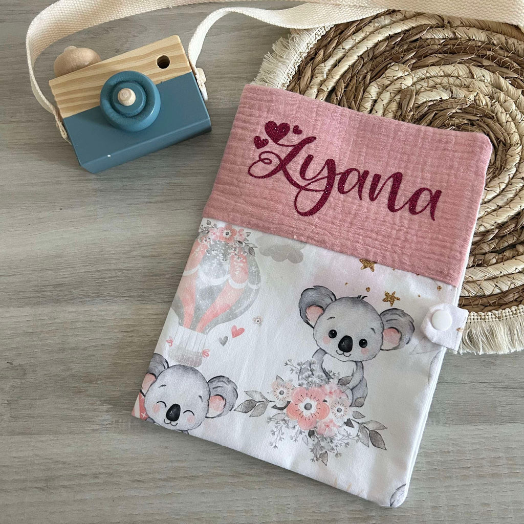 Carnet de Santé Gaze de Coton et Motif Personnalisé