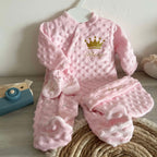 Coffret Pyjama Minky 3pcs Personnalisé