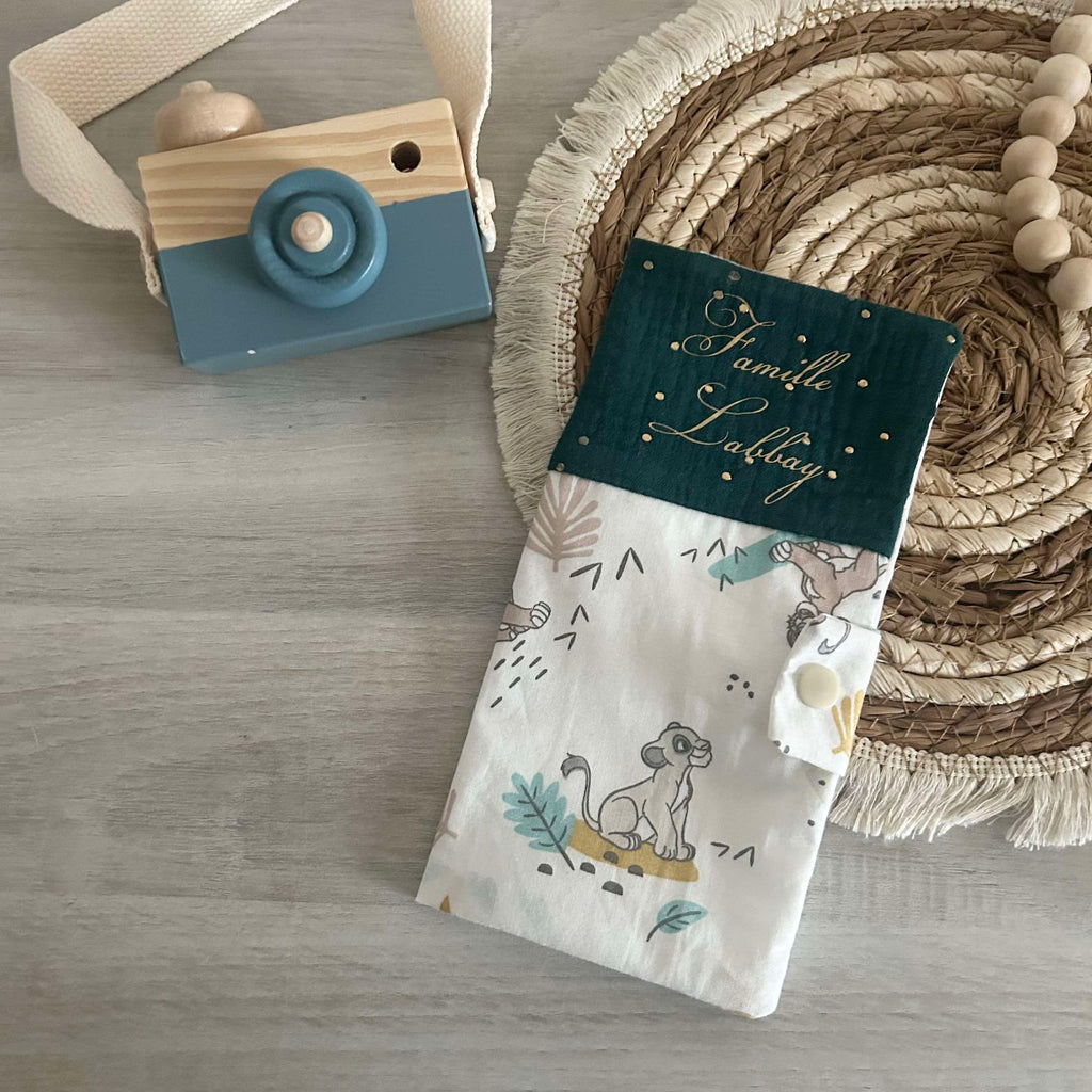 Livret de Famille Gaze de Coton Personnalisé