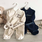 Coffret Pyjama Velours 3pcs Personnalisé