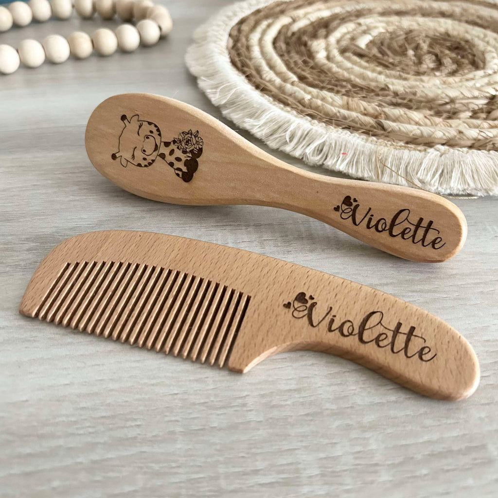 Coffret Brosse & Peigne Personnalisé