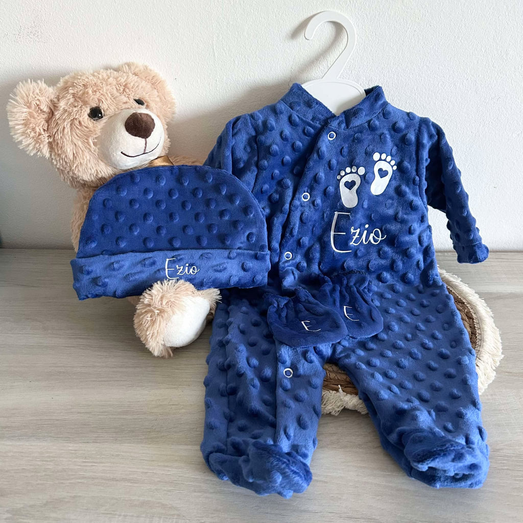 Coffret Pyjama Minky 3pcs Personnalisé