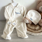 Coffret Pyjama Velours 3pcs Personnalisé