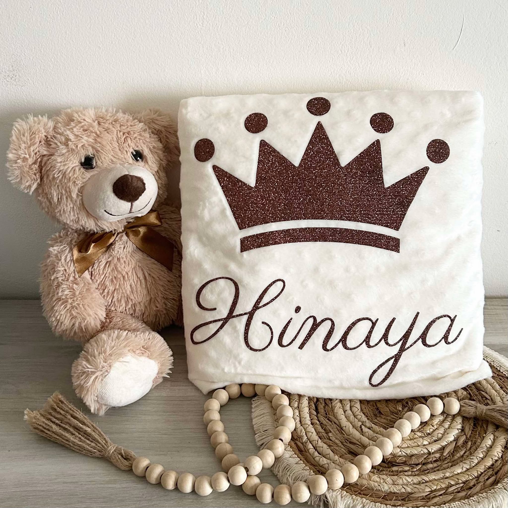 Couverture Minky Personnalisée