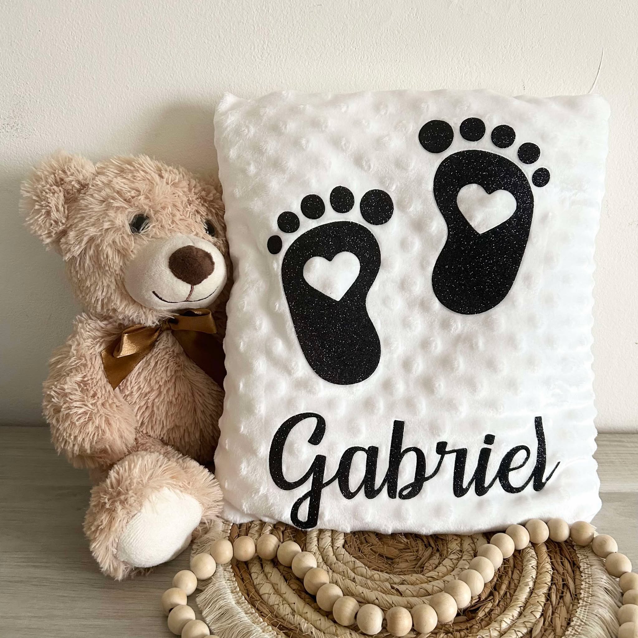 Couverture Minky Personnalisée