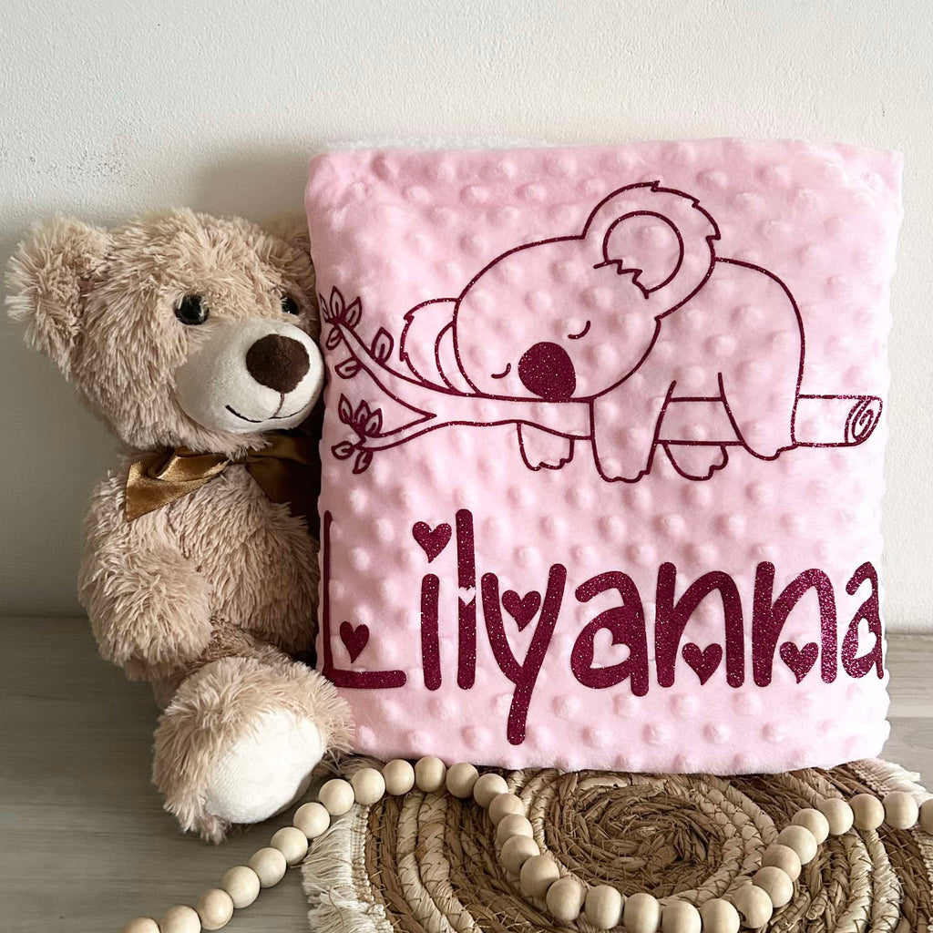 Couverture Minky Personnalisée