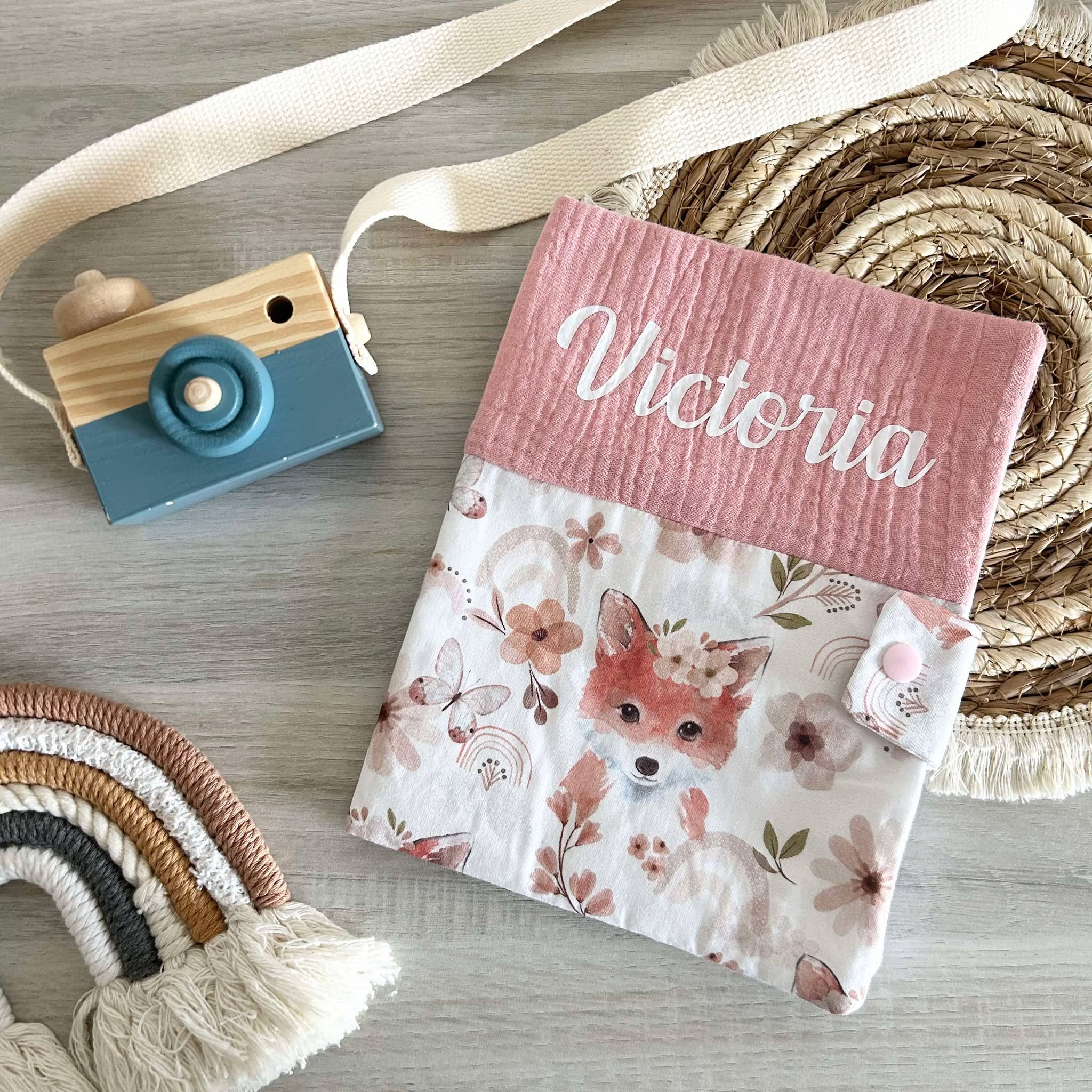 Carnet de Santé Gaze de Coton et Motif Personnalisé