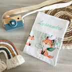 Carnet de Santé Gaze de Coton et Motif Personnalisé