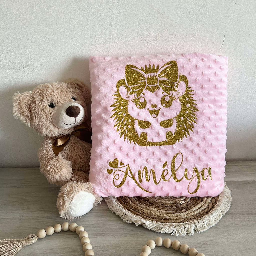 Couverture Minky Personnalisée