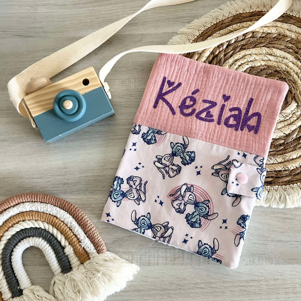 Carnet de Santé Gaze de Coton et Motif Personnalisé