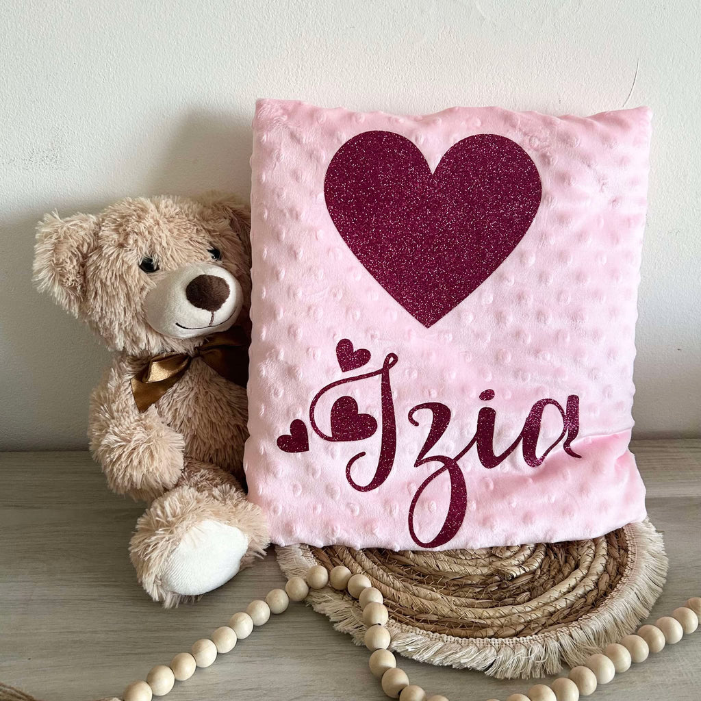 Couverture Minky Personnalisée