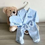 Coffret Pyjama Velours 3pcs Personnalisé