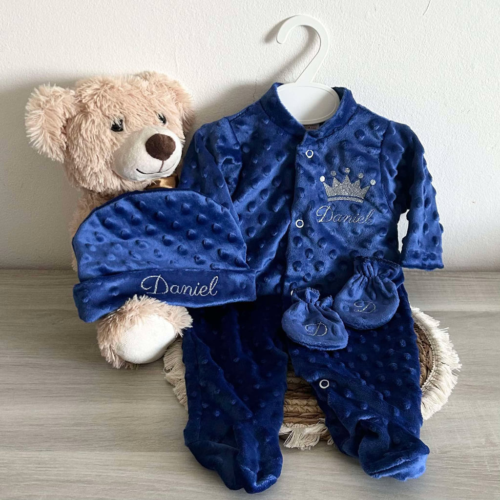 Coffret Pyjama Minky 3pcs Personnalisé