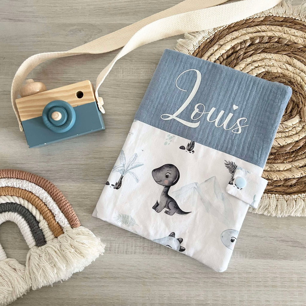 Carnet de Santé Gaze de Coton et Motif Personnalisé