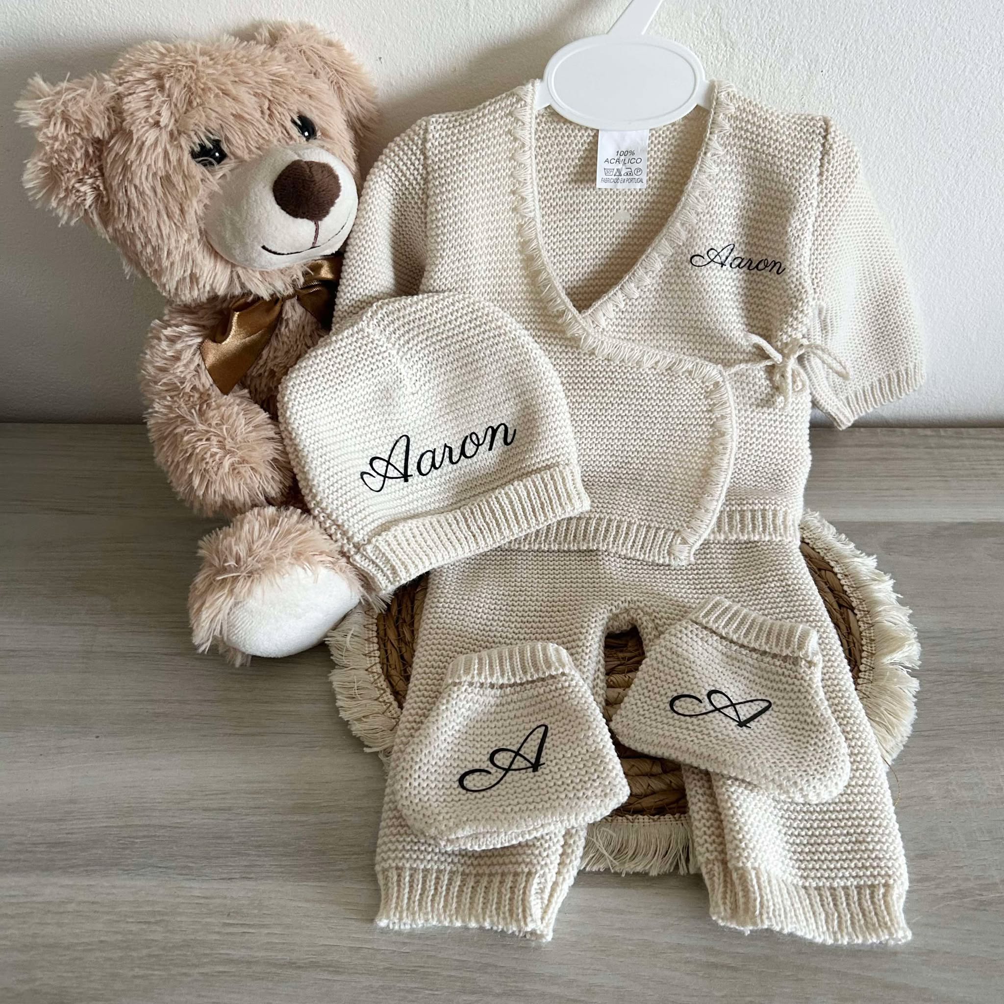 Tenue 4pcs - Maille (6 couleurs)