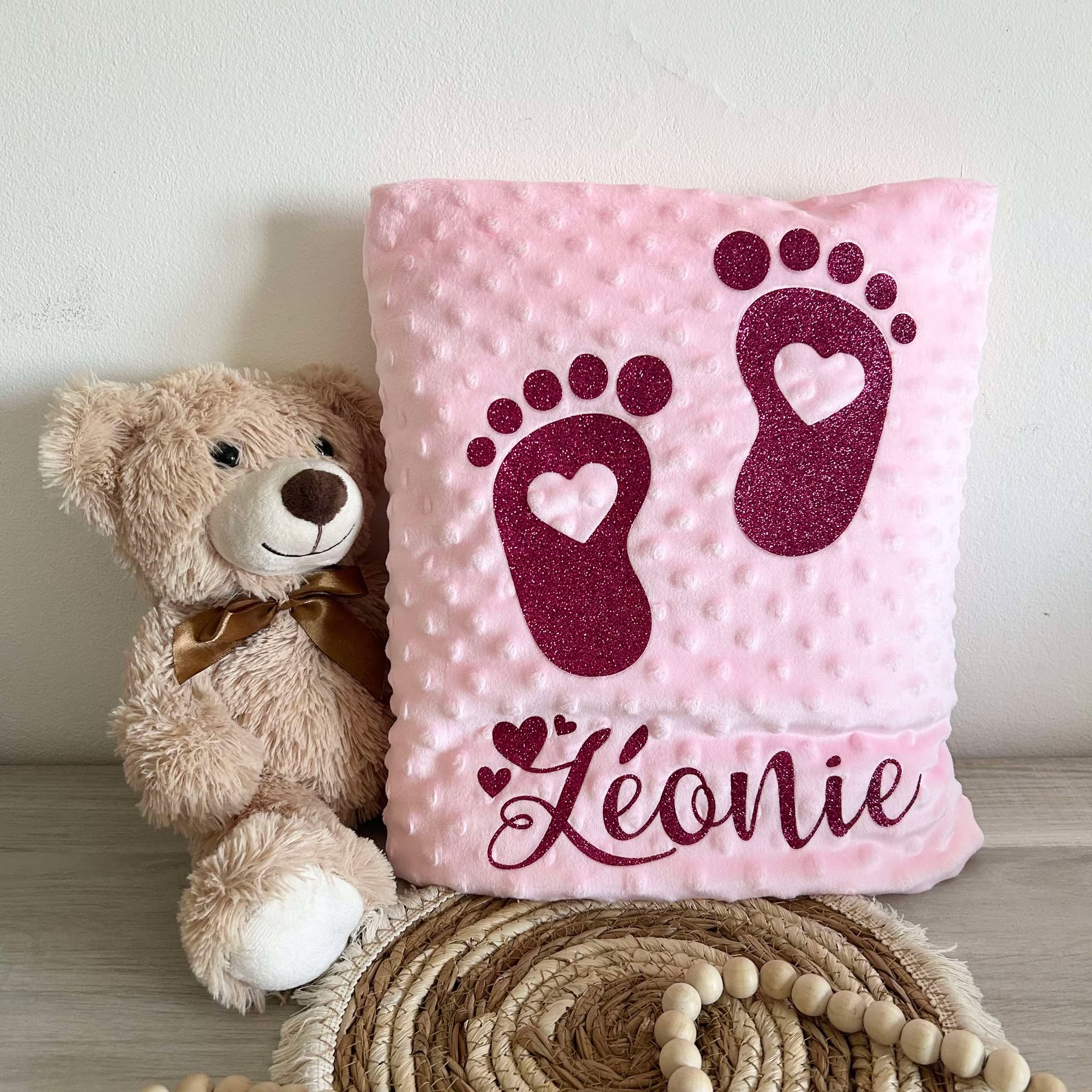 Couverture Minky Personnalisée